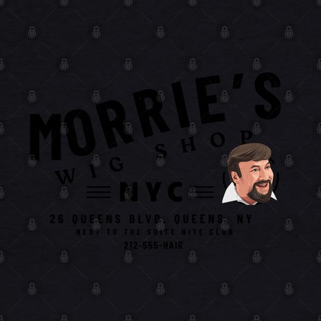 Morrie's Wig Shop NYC - vintage logo by BodinStreet